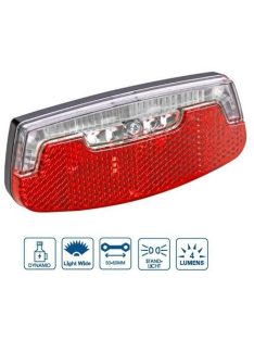 Lámpa hátsó VeloGo csomagtartóra állófényes